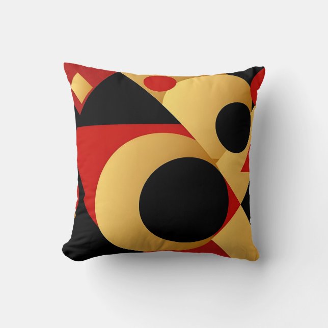 Coussin Geometric Fusion (Recto)