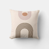 Coussin Géométrie Abstraite minimaliste (Recto)