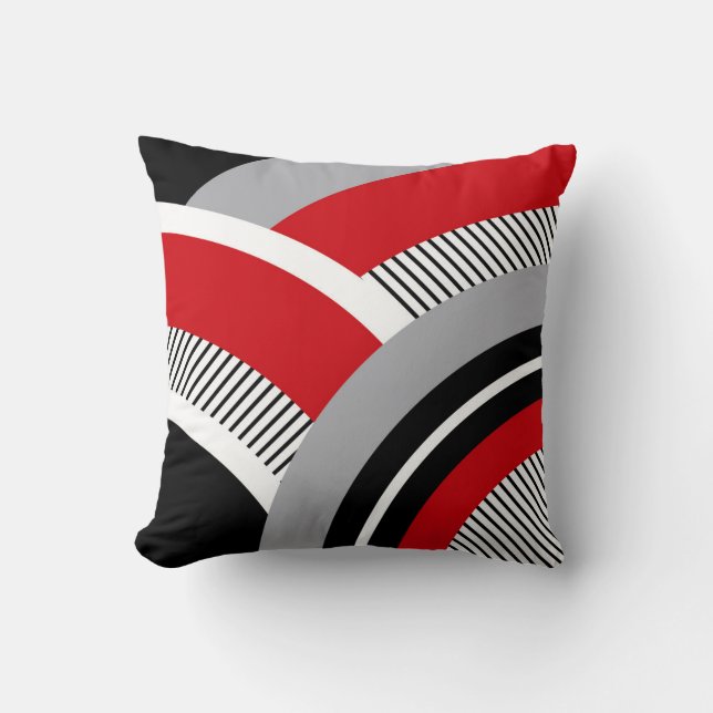 Coussin Géométrie colorée (Recto)