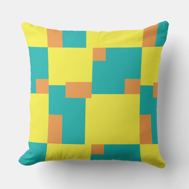 Coussin Géométrique Abstraite 020515 (Recto)