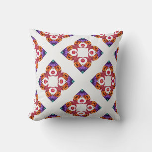 Coussin Géométrique, boho amusant