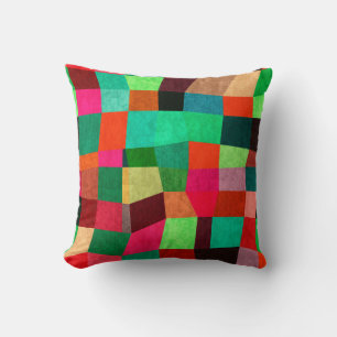 Coussin Géométrique colorée : Texture sans fil Abstraite