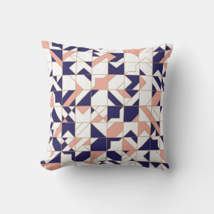 Coussin Géométrique complexe, vintage moderne, application