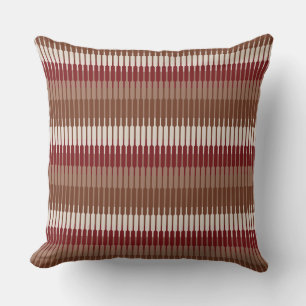 Coussin Géométrique Moderne - Tons Terre
