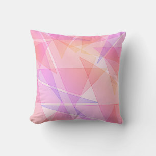 Coussin Géométrique rose