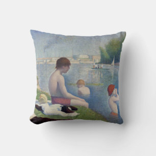 Coussin Georges Seurat - Les Baigneurs à Asnières