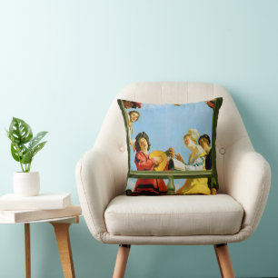 Coussin Gerrit Van Honthorst Groupe Musical Balcon Art