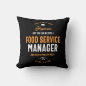 Coussin Gestionnaire de service alimentaire (Recto)