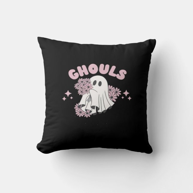 Coussin Ghouls veut juste s'amuser Halloween Art Basic Sty (Recto)