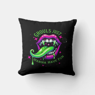 Coussin Ghouls Veux Juste Avoir Un Design Amusant Boo-tifu