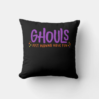 Coussin GHOULS Veux Juste S'Amuser Aménagé