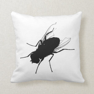 Coussin Gian Fly Graffiti Stencil Street Art Cushion Don
