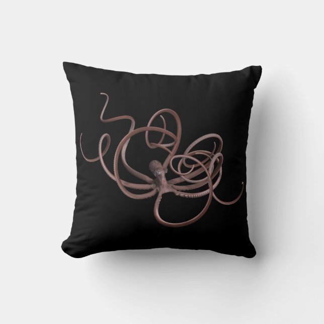 Coussin Giant Kraken (Recto)