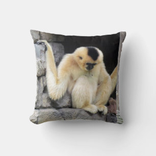 Coussin Gibbon blanc