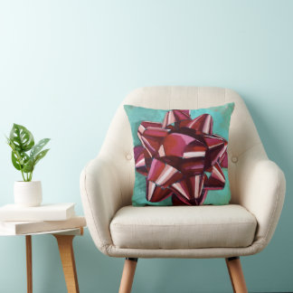 Coussin Gift Bow Painting - Holiday Decor