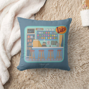Coussin Gilmore Girls   Luke's Diner Graphic