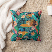 Coussin Ginger Cats in the Jungle (Couverture)