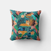 Coussin Ginger Cats in the Jungle (Recto)