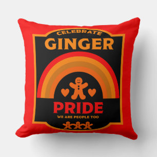 Coussin Ginger Pride Jour Mois Événements