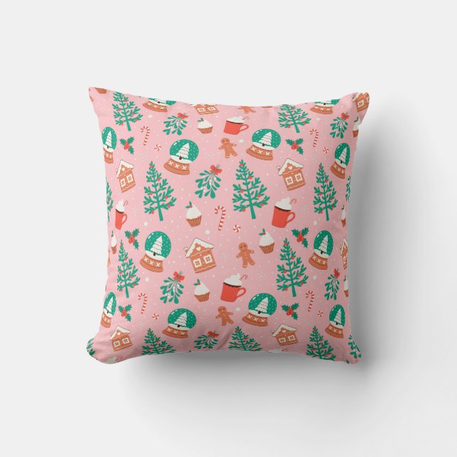 Coussin Gingerbread Christmas  (Recto)