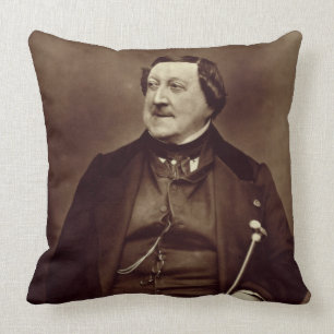 Coussin Gioacchino Rossini (1792-1868) de 'Galerie Conte