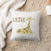 Coussin Girafe de dessin animé (Couverture)