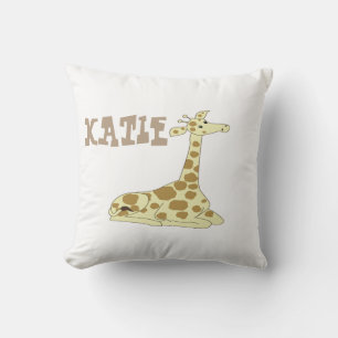 Coussin Girafe de dessin animé