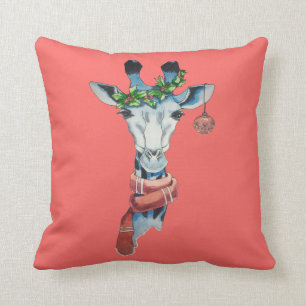 Coussin Girafe de neige