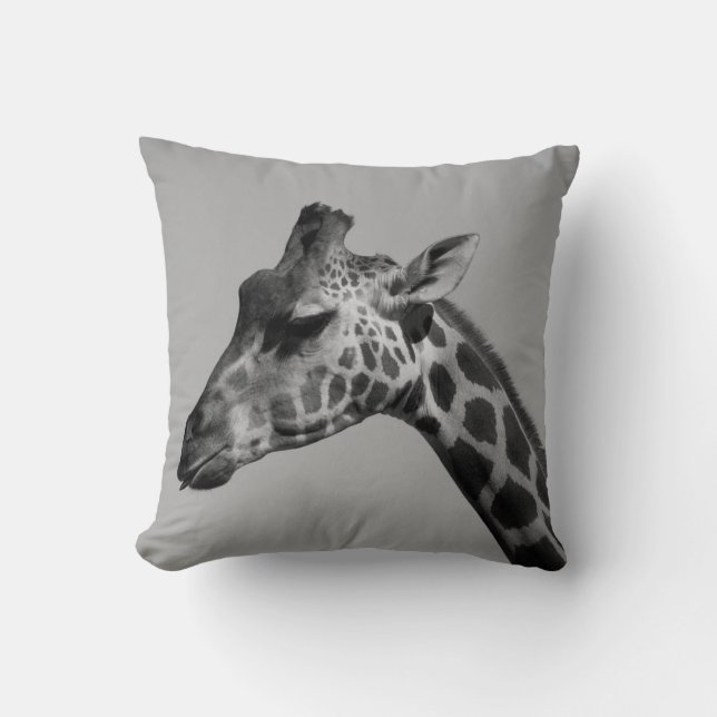 Coussin Girafe effrontée (Recto)