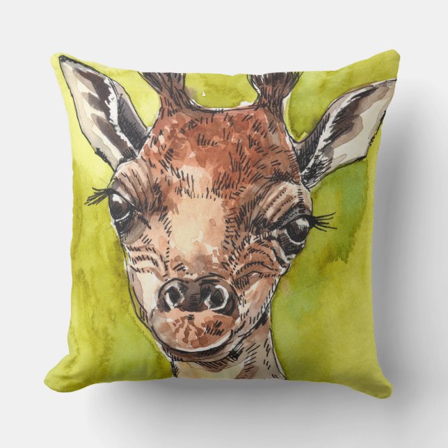 Coussin Giraffe (Recto)