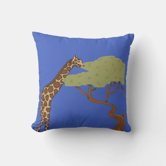 Coussin Giraffe, Acacia (Recto)