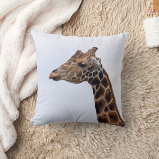 Coussin Giraffe Portrait Photo 106 (Couverture)