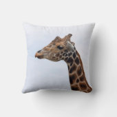 Coussin Giraffe Portrait Photo 106 (Verso)