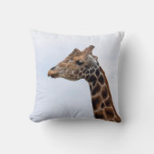 Coussin Giraffe Portrait Photo 106 (Recto)