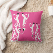 Coussin Giraffe rose (Couverture)