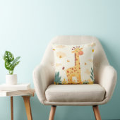 Coussin Giraffe Safari Thème Enfants Salle Nursery (Chaise)