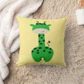 Coussin Giraffe verte (Couverture)