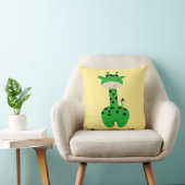 Coussin Giraffe verte (Chaise)
