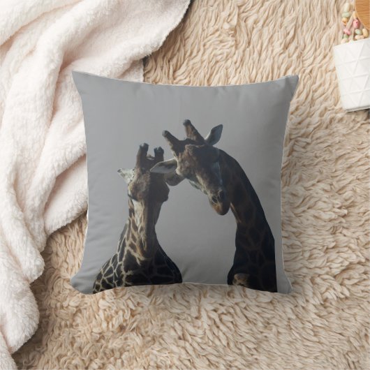 Coussin Giraffe vous regarde (Couverture)