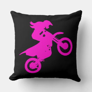 Coussin Girl Dirt Bike