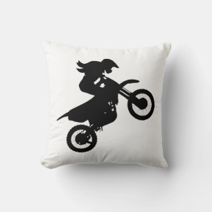 Coussin Girl Dirt Bike