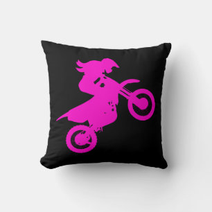 Coussin Girl Dirt Bike