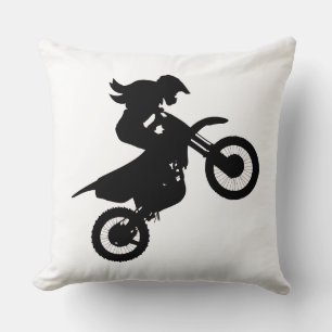 Coussin Girl Dirt Bike
