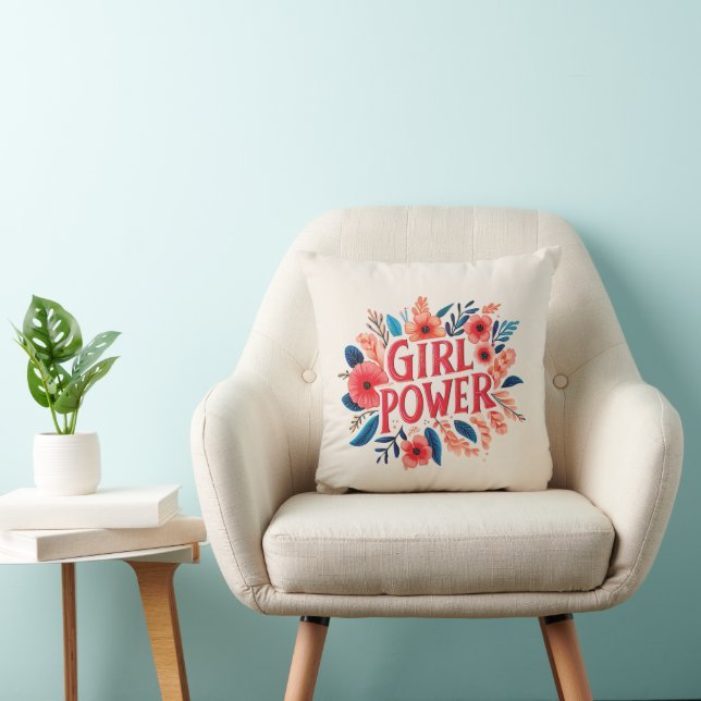 Coussin Girl Power (Chaise)