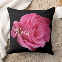 Girl Rosie nom mignon personnalisable rose rose ro