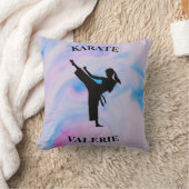 Coussin Girls Karate Pastel Swirl (Couverture)