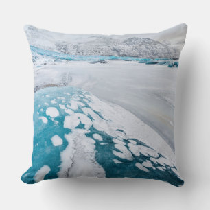 Coussin Glace de glacier gelée, Islande