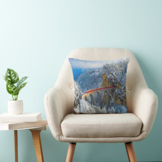 Coussin Glace et neige | Express Bernina, Suisse