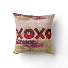 Glam Glitter Or Rouge Luxe XOXO Saint-Valentin Je