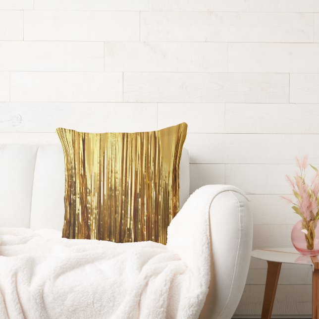Coussin Glamme Gold Sparkhe Stripes (Canapé)